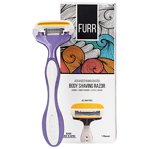 Furr By Pee Safe Body Shaving Razor, 1 pc  