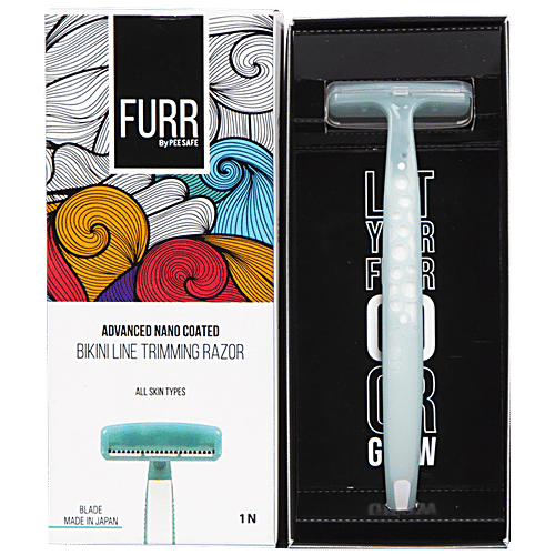 Buy Furr By Pee Safe Bikini Line Triming Razor, Advanced Nano Coated
