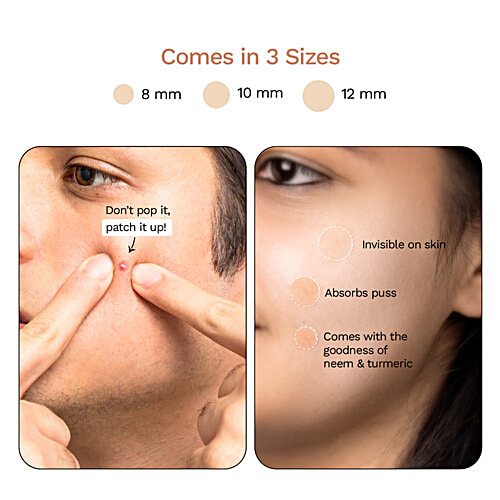 Furr By Pee Safe Hydrocolloid Acne Relief Patch, 60 pcs