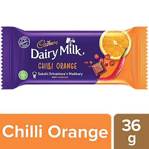 Buy Cadbury Dairy Milk Dairy Milk Chilli Orange Madbury Chocolate Bar