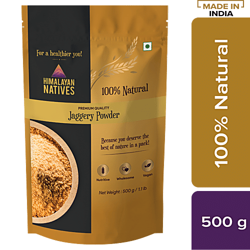 Buy Himalayan Natives 100 Natural Jaggery Powder Healthy Sugar