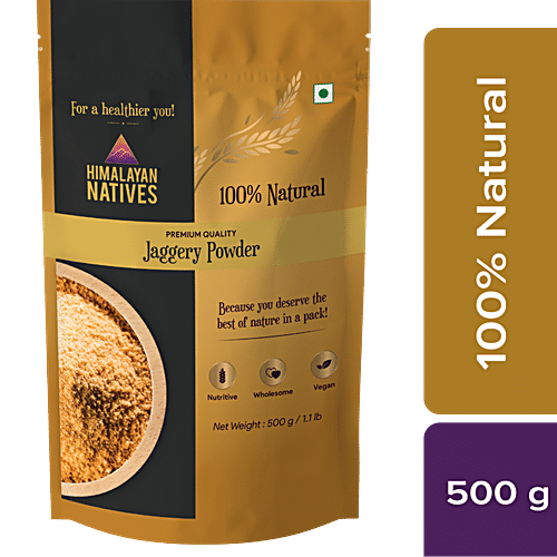 Buy Himalayan Natives 100 Natural Jaggery Powder Healthy Sugar