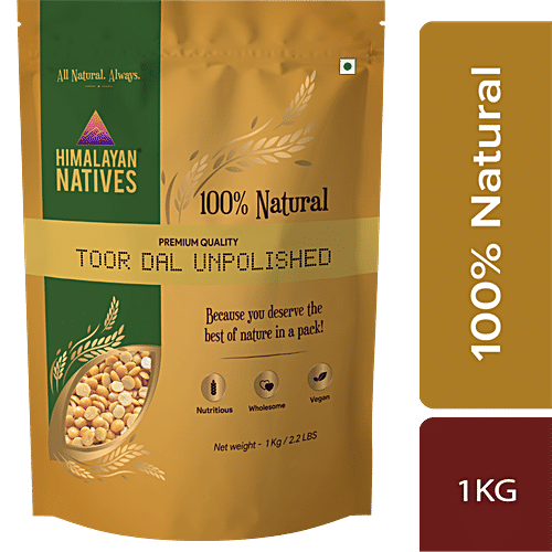 Buy Himalayan Natives Toor Dal Unpolished Online at Best Price of Rs
