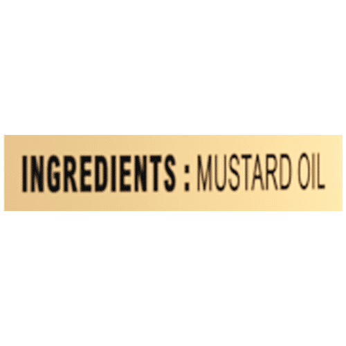 Sunrise Cold Pressed Mustard Oil - Rich In Antioxidants, Maintains Blood Pressure Levels, 1 L