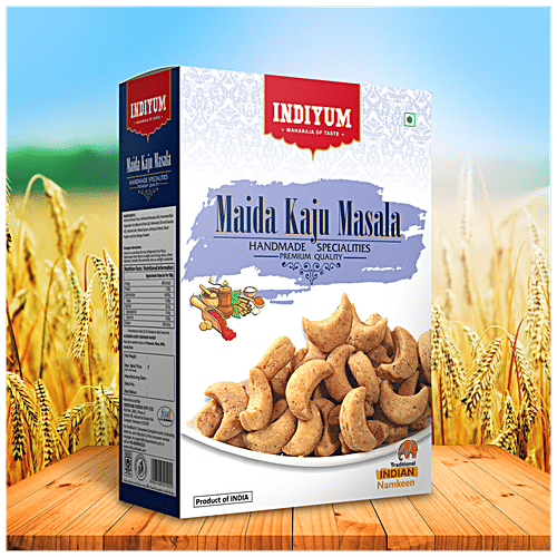 Indiyum Maida Kaju Masala - Rich In Antioxidants, Vitamins & Minerals, 400 g