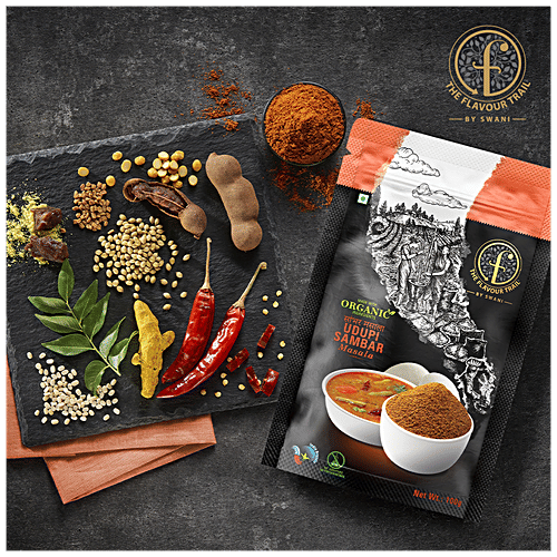 Buy The Flavour Trail by Swani Made with Organic Udupi Sambar Masala Online at Best Price of