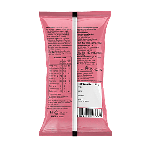 Tasties Thai Spice Coated Peanuts, 25 g  