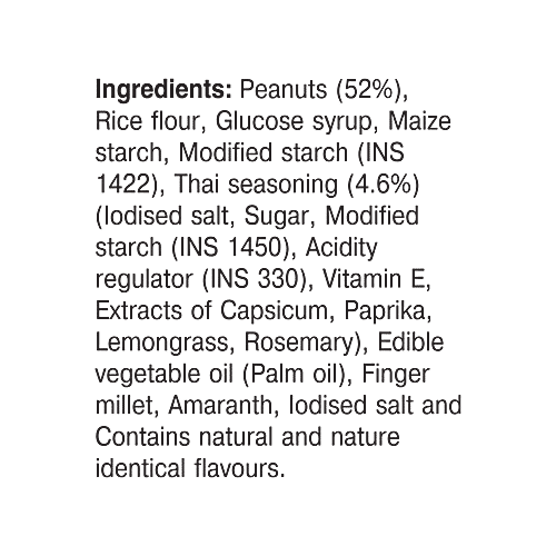 Tasties Thai Spice Coated Peanuts, 25 g  