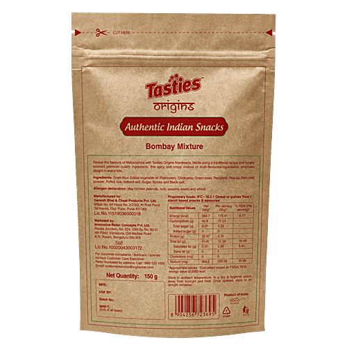 Tasties Origins Namkeen - Bombay Mixture, Crispy, 150 g