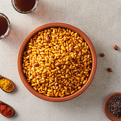 Tasties Origins Kolhapuri Bhadang, Puffed Rice, 100 g Spicy 