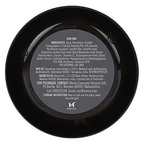 Set Wet Styling Fibre Hair Wax - Strong Hold, Natural Finish, 60 g  