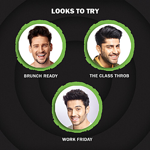 Set Wet Styling Fibre Hair Wax - Strong Hold, Natural Finish, 60 g  