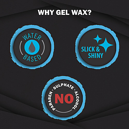 Set Wet Hair Wax - Pomade, Perfect Slick & Shiny Wet Look, Strong Hold, 60 g  