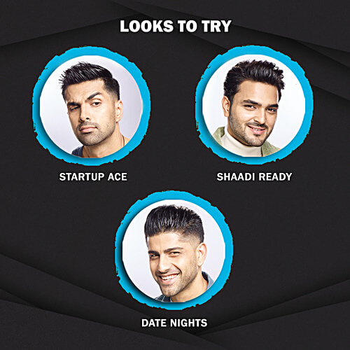 Set Wet Hair Wax - Pomade, Perfect Slick & Shiny Wet Look, Strong Hold, 60 g  