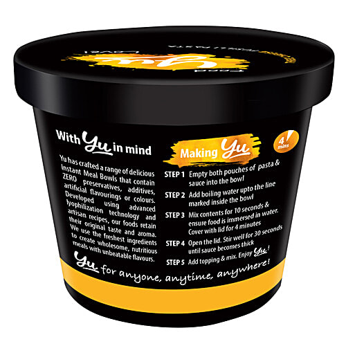 Buy Yu Three Cheese Instant Cup Pasta Online at Best Price of Rs 95