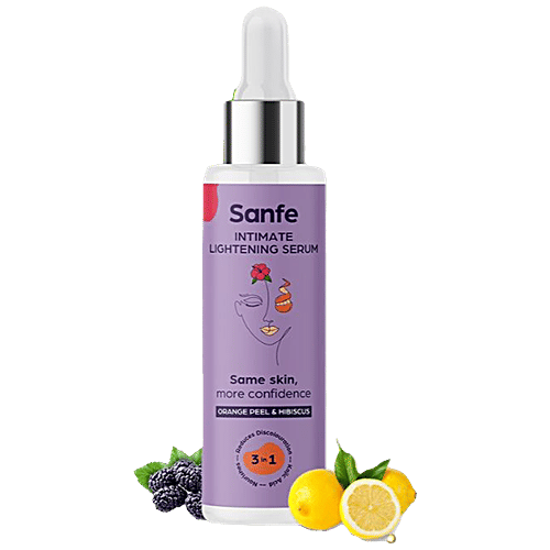 Buy Sanfe 3 In 1 Intimate Lightening Serum - Orange Peel & Hibiscus