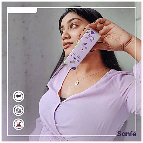 Sanfe Natural Intimate 3 In 1 Spray - With Tea Tree & Lavender, Prevents Fungal Infections, 50 ml  