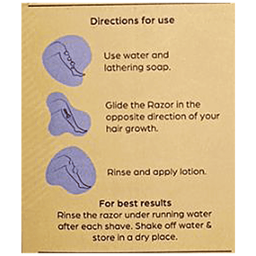 Buy Sanfe Coco Butter 4 In 1 Body Razor For Legs, Arms, Underarms