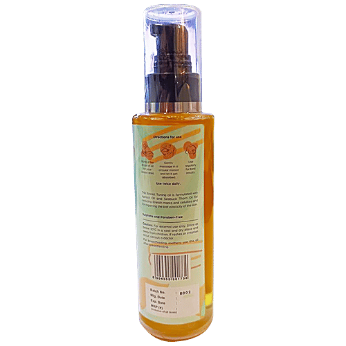 Sanfe Refirm Breast Toning Oil - Apricot & Sea Buckthorn, Regains Lost Elasticity, 100 ml  