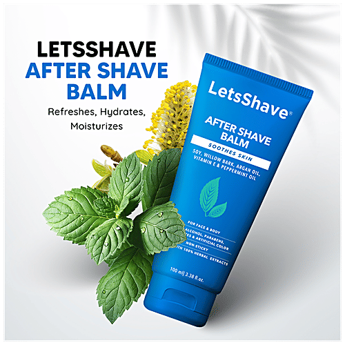 Buy LetsShave After Shave Gel Soothes Skin, Prevents Ingrown Hair