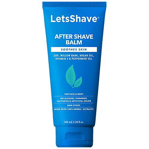 Buy LetsShave After Shave Gel Soothes Skin, Prevents Ingrown Hair