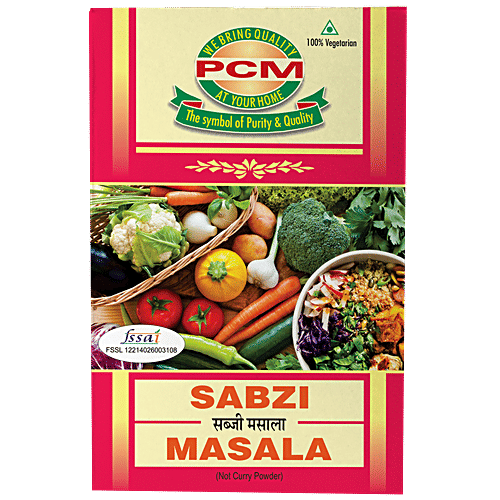 PCM Masale Sabzi Masala - King Of All Masalas, 50 g