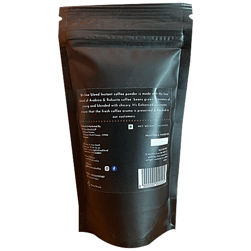 Blv Fine Blend Instant Coffee Powder - Pure, Strong Taste & Aroma, No Added Preservatives, 100 g  