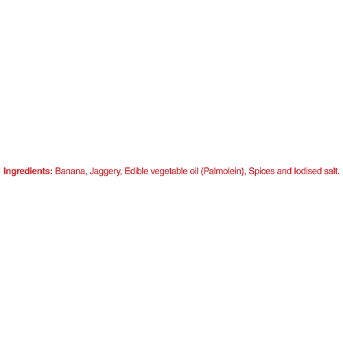 Tasties Origins Banana Sharkara Upperi Chips, 175 g Sweet 