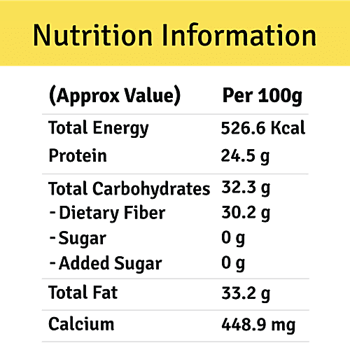 Jus Amazin Organic Chia Seeds - High Protein, Rich in Fiber, Omega3 & Calcium, Superfood, 500 g  
