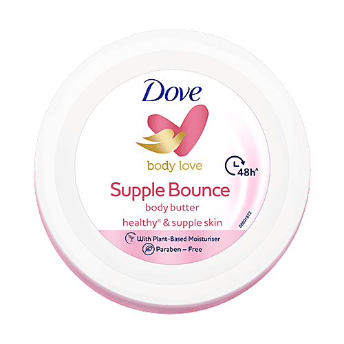 Dove Body Love - Supple Bounce Body Butter, Paraben-Free, 235 g  