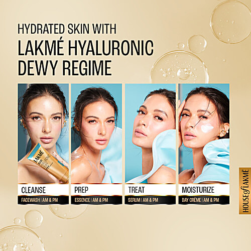Lakme Hyaluronic Dewy Serum with 10% Hyaluronic Acid & Pentavitin Complex, 30 ml  