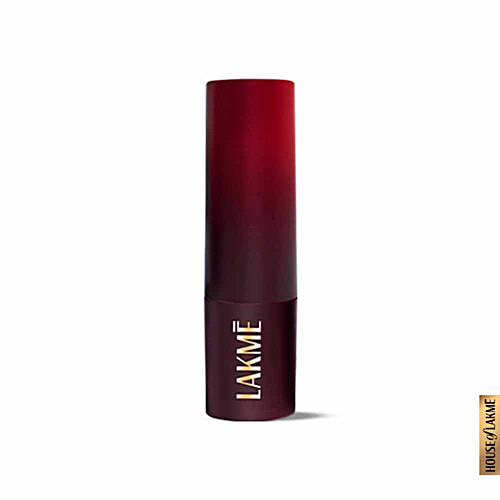 Lakme Cushion Matte Lipstick, 4.5 g Red Crimson