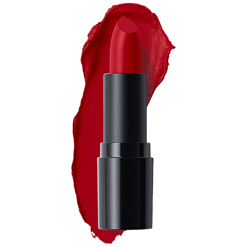 Lakme Cushion Matte Lipstick, 4.5 g Red Kiss 