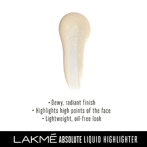 Lakme Absolute Liquid Highlighter, 25 g Rose Gold 