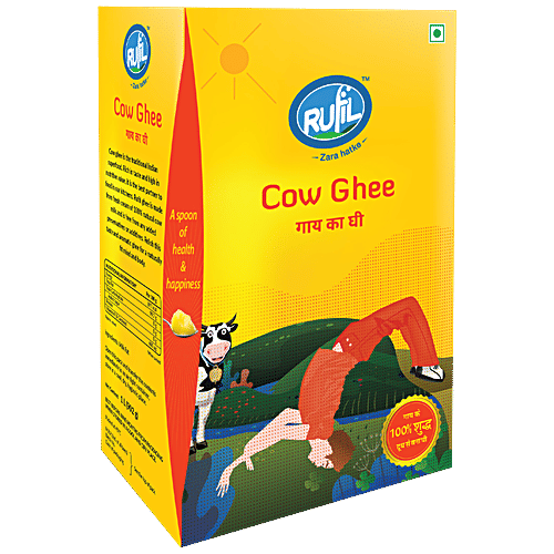 Rufil Cow Ghee - Pure, Made From 100 % Cow Milk, 1 L  