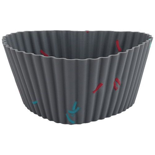 CookStyle Silicone Cake Mould Set - Assorted Colour, BB6454-5, 6 pcs  