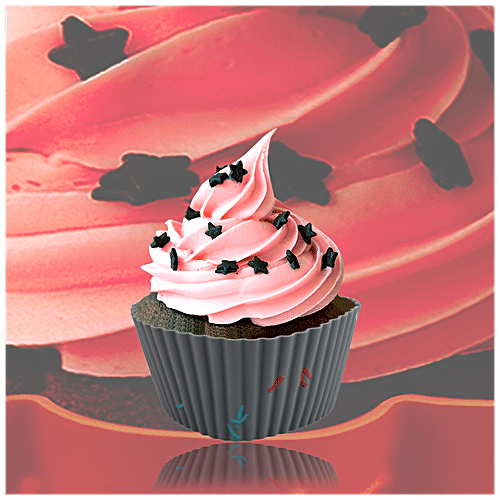 CookStyle Silicone Cake Mould Set - Assorted Colour, BB6454-5, 6 pcs  