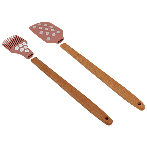 CookStyle Silicone Brush Set - Assorted Colour, BB6454-8, 2 pcs  