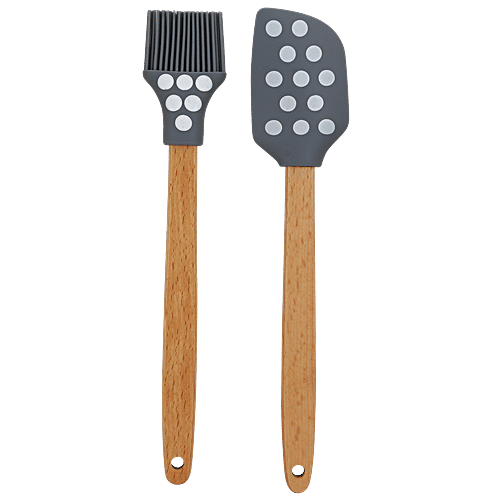 CookStyle Silicone Brush Set - Assorted Colour, BB6454-8, 2 pcs  