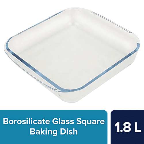 Buy BB Home Glass Square Borosilicate Baking Dish Online at Best Price