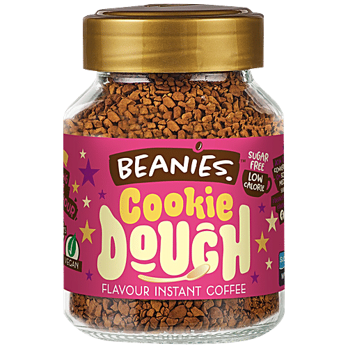 Buy Beanies Flavoured Instant Coffee Cookie Dough, Smooth & Sugar
