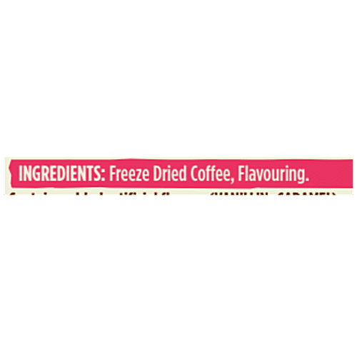 Beanies Flavoured Instant Coffee - Caramel Popcorn, Smooth & Sugar Free, 50 g  