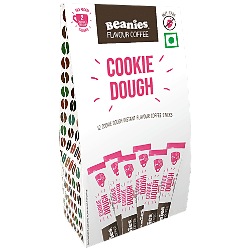 Buy Beanies Flavoured Instant Coffee Sticks Cookie Dough, No Added