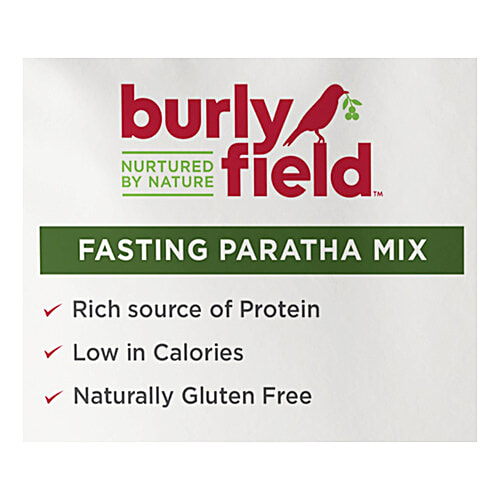 Burlyfield Fasting Paratha - Ready Mix, Natural, Rich In Protein, 200 g  
