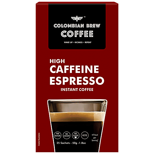 Buy Colombian Brew Coffee Instant Coffee Powder High Caffeine