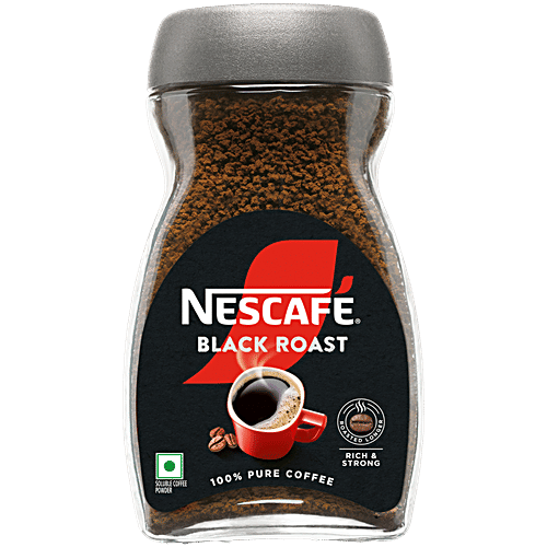 Nescafe Classic Black Roast Instant Coffee - Rich & Strong, 90 g Jar 