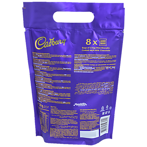 Cadbury Biscuit Collection - Mini Nibbly Fingers, Imported, Rich Classic Taste, 320 g Pouch 