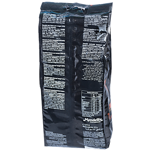 Toblerone Swiss Dark Chocolate With Honey & Almond Nougat - Tiny, 272 g Bag 