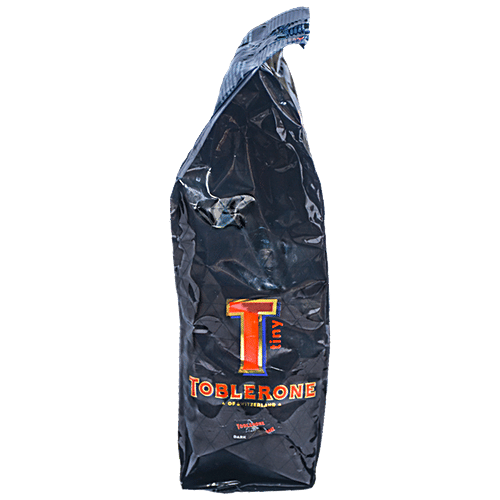 Toblerone Swiss Dark Chocolate With Honey & Almond Nougat - Tiny, 272 g Bag 