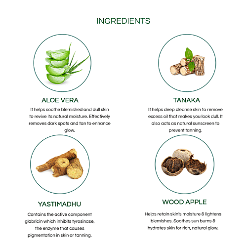 Medimix Ayurvedic Anti Tan Face Wash - Aloe Vera & Tanaka, For Protection From Tan, 100 ml  